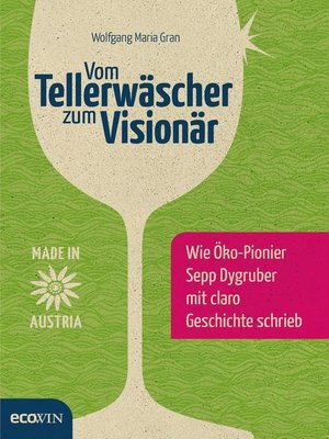 cover image of Vom Tellerwäscher zum Visionär